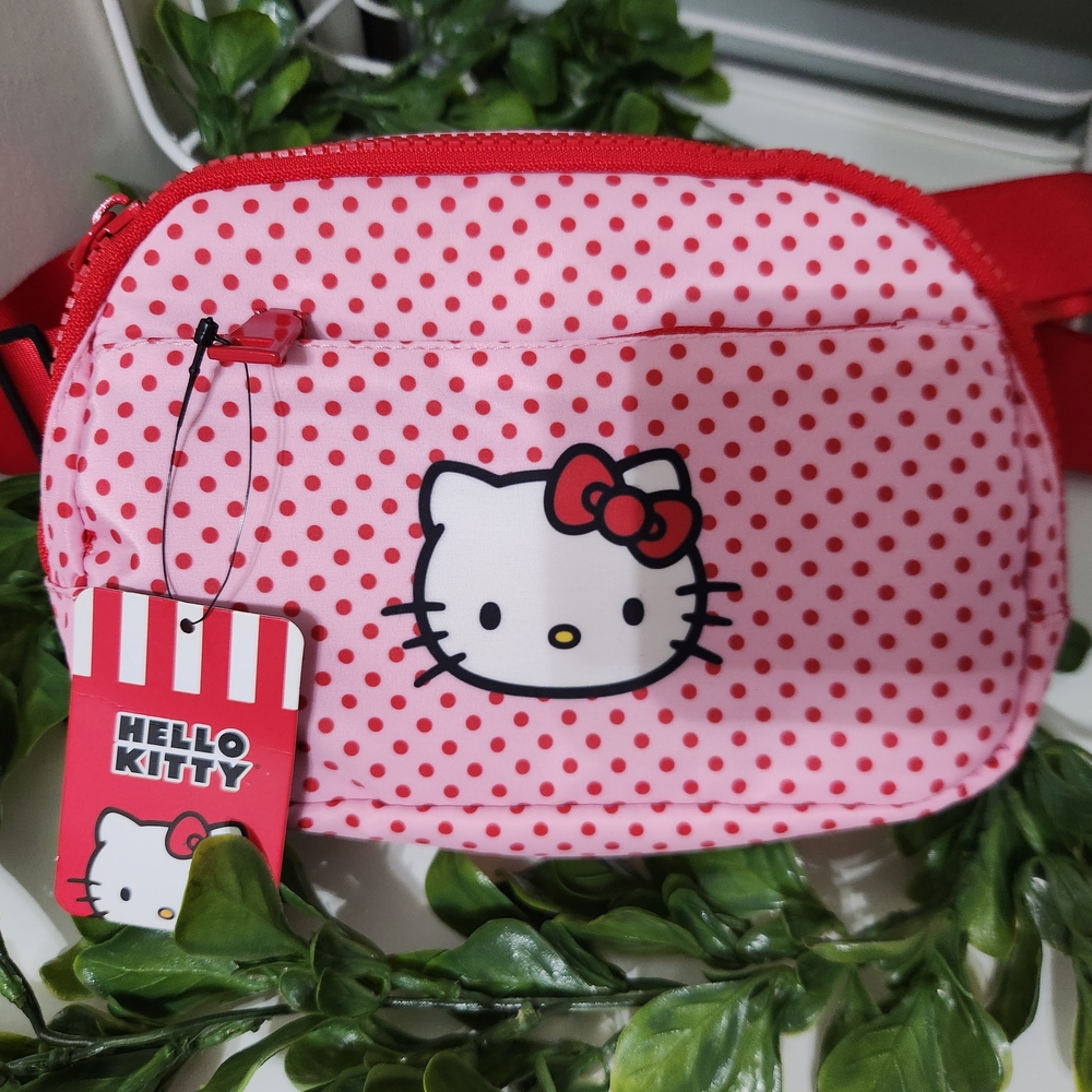 Hello Kitty Pink and Red Polka Dot Bag Collection